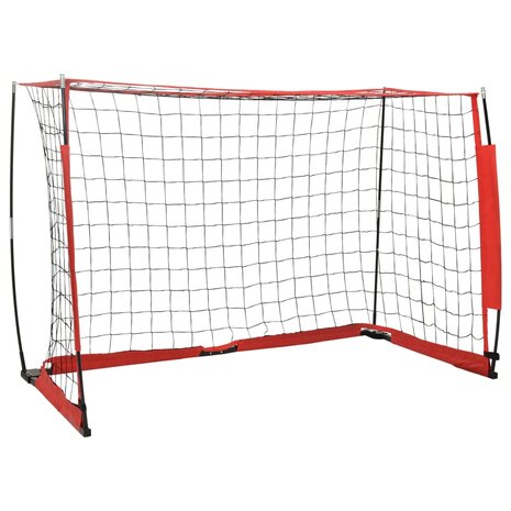 Voetbaldoel 184x91x124,5 cm staal 1