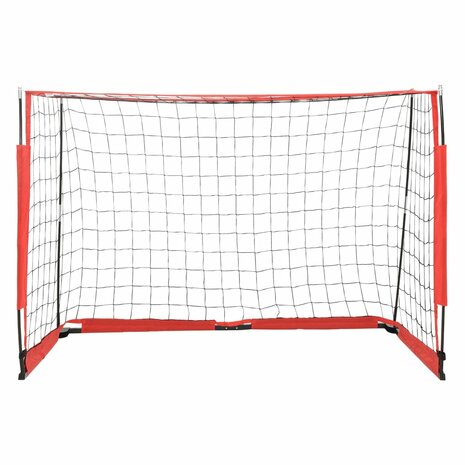 Voetbaldoel 184x91x124,5 cm staal 2
