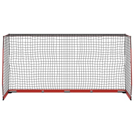 Voetbaldoel 366,5x91x183 cm staal 3