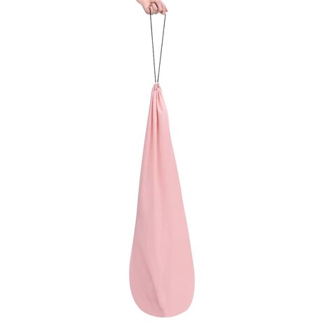 Kinder Tipi Tent met tas 120x120x150 cm peachskin roze 7