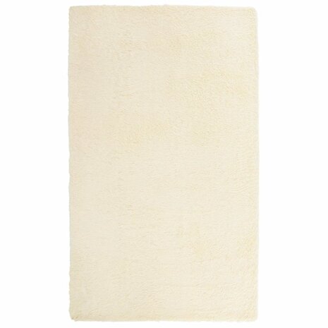 Hoogpolig vloerkleed NAVARRA 60x100 cm polyester cr&egrave;mekleurig 2