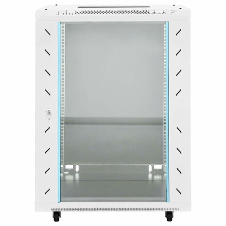 Netwerkkast 15U 19" IP20 60x45x86 cm grijs 3
