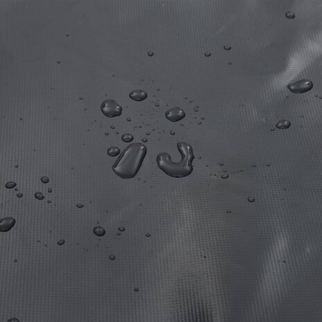 Dekzeil 650 g/m&sup2; 1x2,5 m antracietkleurig 7