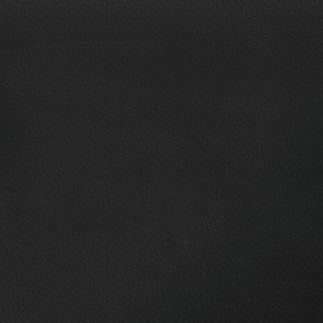 Hoofdbordkussen "Zadar" Zwart 100 cm Kunstleer 8