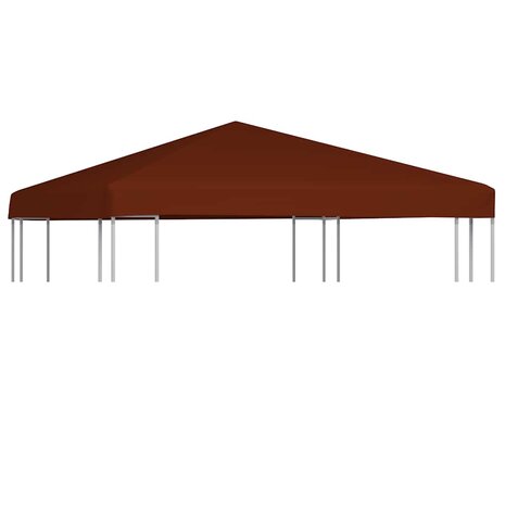 Prieeldak 310 g m&sup2; 3x3 m terracota 1