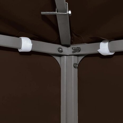 Prieeldak 310 g/m&sup2; 3x4 m bruin 4