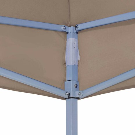 Partytentdak 270 g/m&sup2; 4x3 m taupe 6