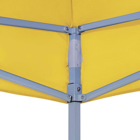 Partytentdak 270 g/m&sup2; 4x3 m geel 6