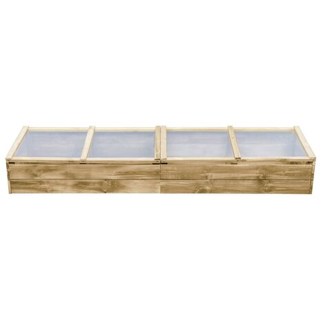 Kas 200x50x35 cm ge&iuml;mpregneerd grenenhout 2