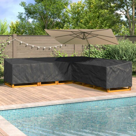 Meubelhoes Zwart 325 x 325 x 80 cm 210D Oxford Stof 1
