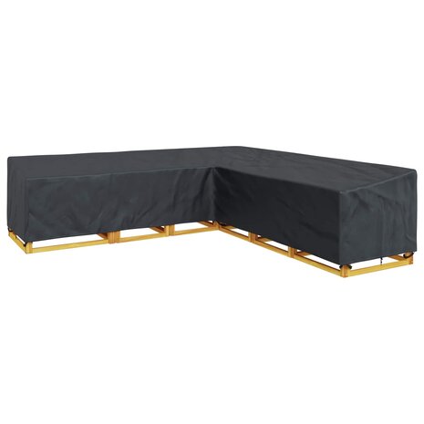 Meubelhoes Zwart 325 x 325 x 80 cm 420D Oxford Stof 3