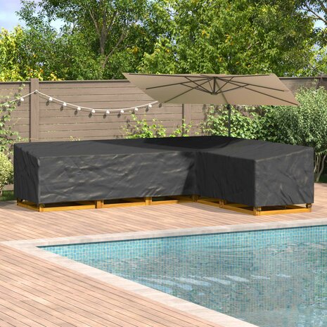 Meubelhoes Zwart 355 x 275 x 80 cm 210D Oxford Stof 1