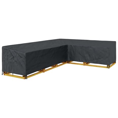 Meubelhoes Zwart 355 x 275 x 80 cm 210D Oxford Stof 3