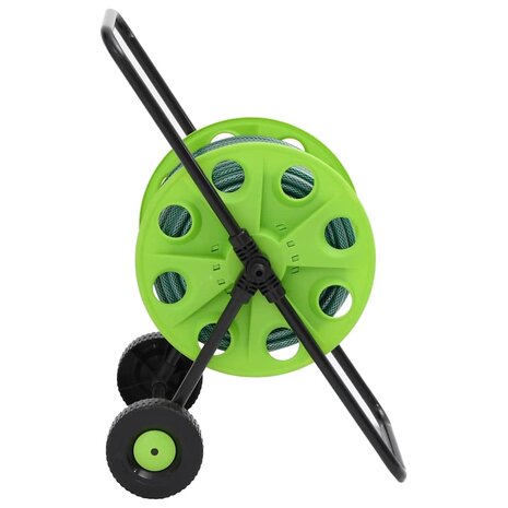 Slanghaspelkar en slangkoppelset 0,75" staand 30 m PVC groen 3