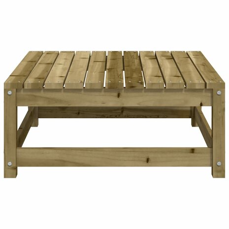 Tuinvoetenbank 70x70x30 cm ge&iuml;mpregneerd grenenhout 5