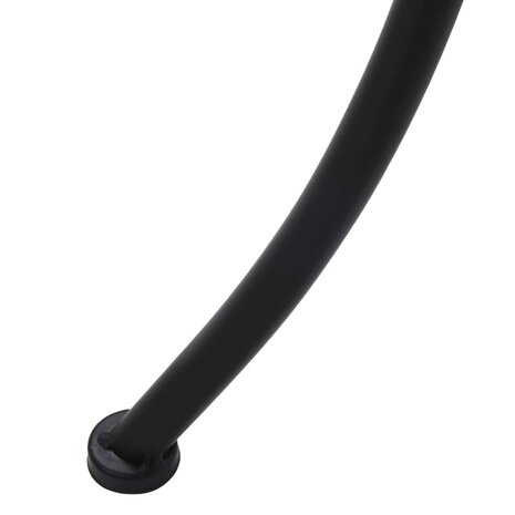 Bistrotafel moza&iuml;ek 60 cm keramiek oranje en grijs 6