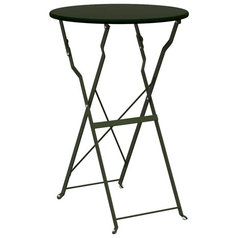 Vouw Bistroset 3 pcs Bossen Staal 6