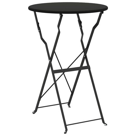 Vouw Bistroset 3 pcs Antraciet Staal 6