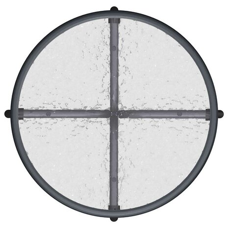 Tuin Bistroset 3 pcs Grijs Staal 8