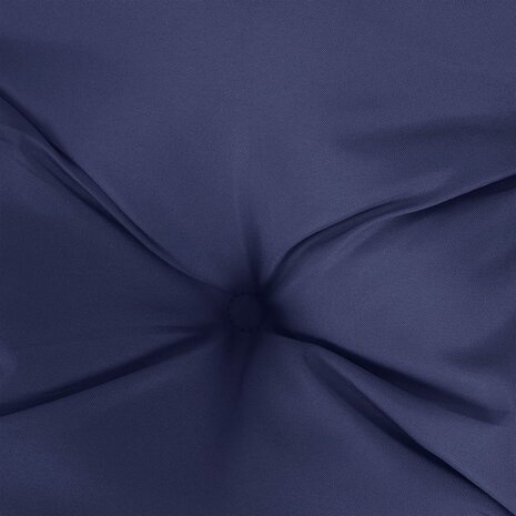 Zitkussen rond &Oslash; 60x11 cm oxford stof marineblauw 5