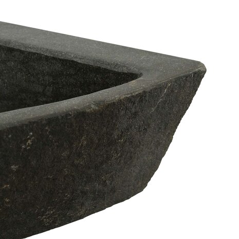Wasbak Grijs (38-45) x (38-45) x 12 cm Riviersteen 7