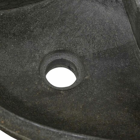 Wasbak Grijs (38-45) x (38-45) x 12 cm Riviersteen 8