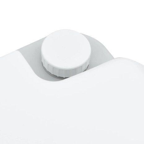 Campingtoilet Grijs en Wit 41,5 x 36,5 x 42 cm Polyetheen 8