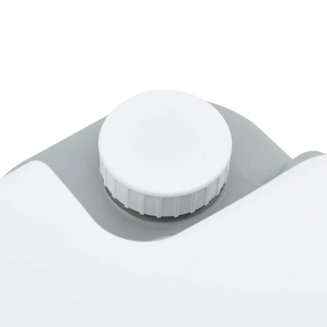 Campingtoilet Grijs en Wit 41,5 x 36,5 x 37,5 cm Polyetheen 8