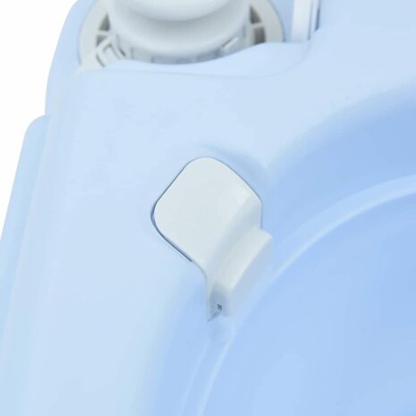 Campingtoilet Lichtblauw en Wit 41,5 x 36,5 x 30 cm Polyetheen 7
