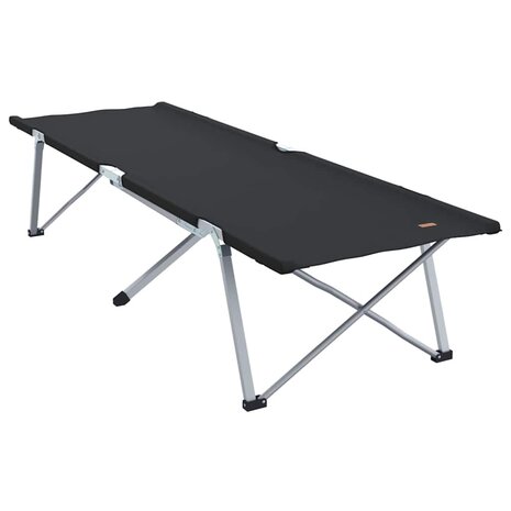 Opvouwbaar Veldbed Zwart 194 x 62,5 x 42,5 cm 2