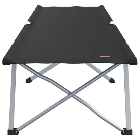 Opvouwbaar Veldbed Zwart 194 x 62,5 x 42,5 cm 4