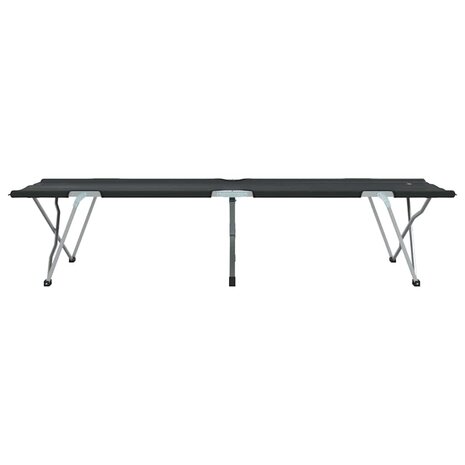 Opvouwbaar Veldbed Zwart 194 x 62,5 x 42,5 cm 6