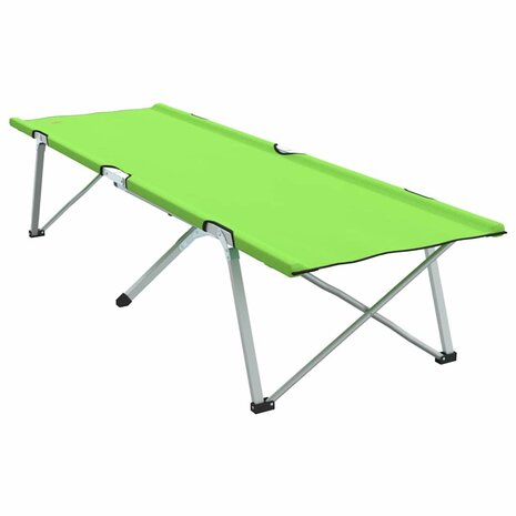 Opvouwbaar Veldbed Groen 194 x 62,5 x 42,5 cm 7