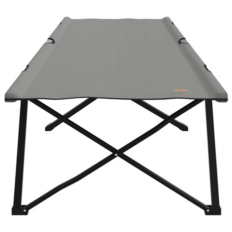 Opvouwbaar Veldbed Grijs 206 x 76 x 74 cm Oxford en Staal 4