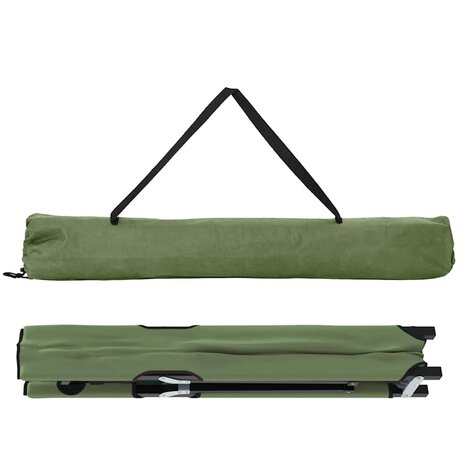 Opvouwbaar Veldbed 2 pcs Groen 206 x 76 x 74 cm 6