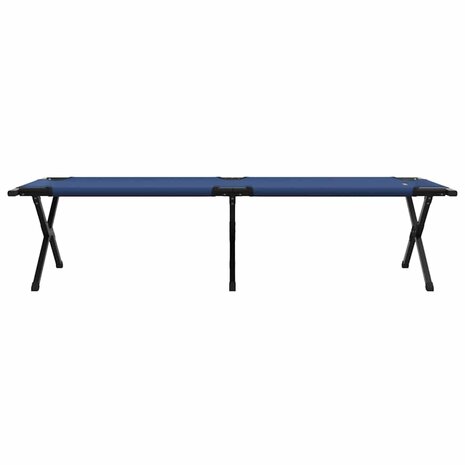 Opvouwbaar Veldbed 2 pcs Blauw 193 x 69 x 45 cm Oxford stof 8