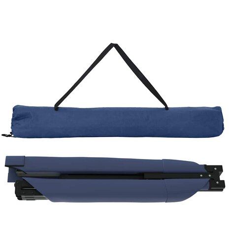 Opvouwbaar Veldbed Blauw 210 x 80 x 46 cm Oxford stof 5