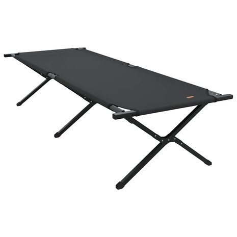 Opvouwbaar Veldbed Zwart 210 x 80 x 46 cm Oxford stof 2