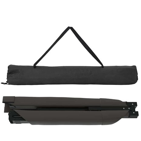 Opvouwbaar Veldbed Zwart 210 x 80 x 46 cm Oxford stof 5