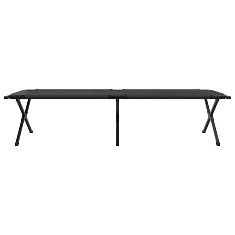 Opvouwbaar Veldbed Zwart 210 x 80 x 46 cm Oxford stof 6
