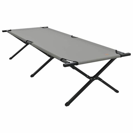 Opvouwbaar Veldbed Grijs 210 x 80 x 46 cm Oxford stof 2