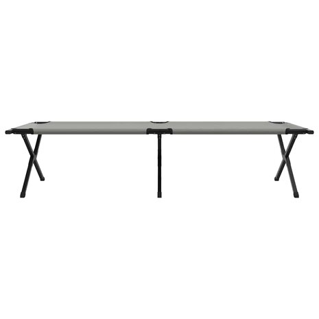 Opvouwbaar Veldbed Grijs 210 x 80 x 46 cm Oxford stof 6