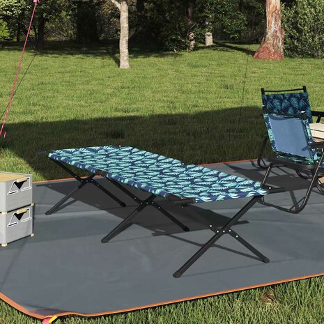 Opvouwbaar Veldbed Blad Bossen 210 x 80 x 46 cm Oxford stof 1