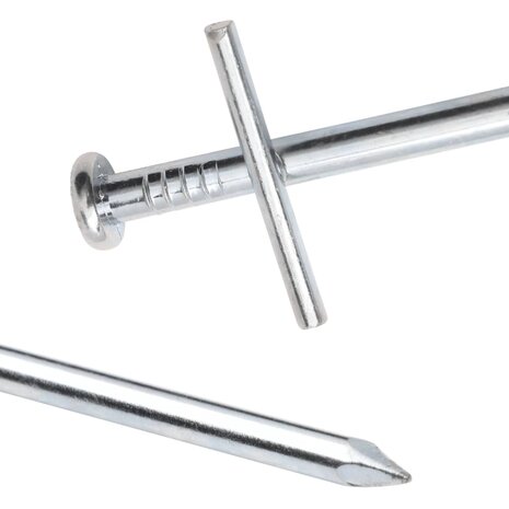 Tentharingen 24 st &Oslash;6 mm 29,5 cm gegalvaniseerd staal 4