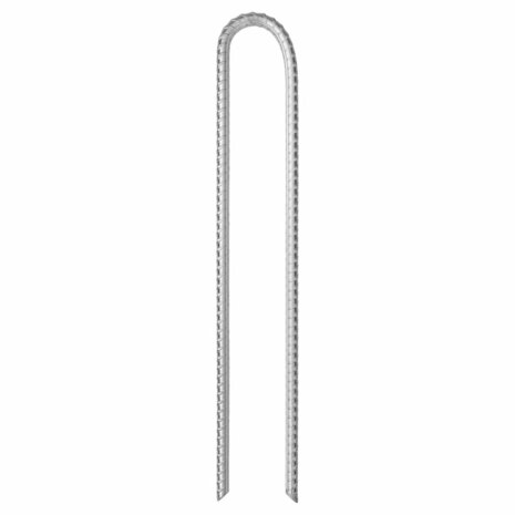 Tentharingen 12 st U-vormig &Oslash;10 mm 37 cm gegalvaniseerd staal 2