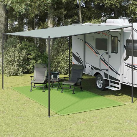 Tenttapijt 200x300 cm HDPE lichtgroen 1