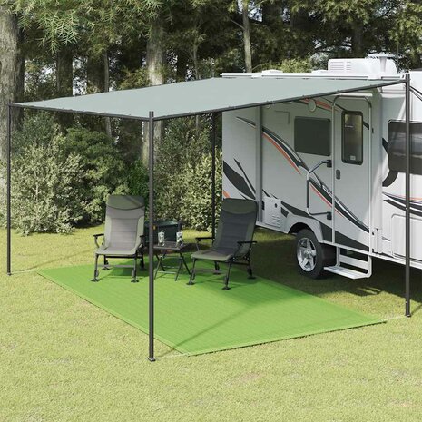 Tenttapijt 250x450 cm HDPE lichtgroen 1