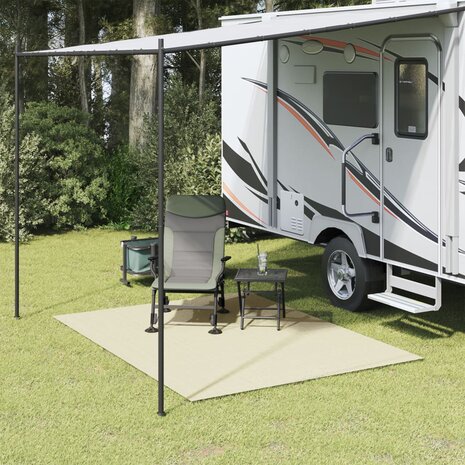 Tenttapijt 4x2 m cr&egrave;mekleurig 1