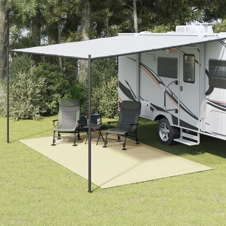 Tenttapijt 4x2,5 m cr&egrave;mekleurig 1