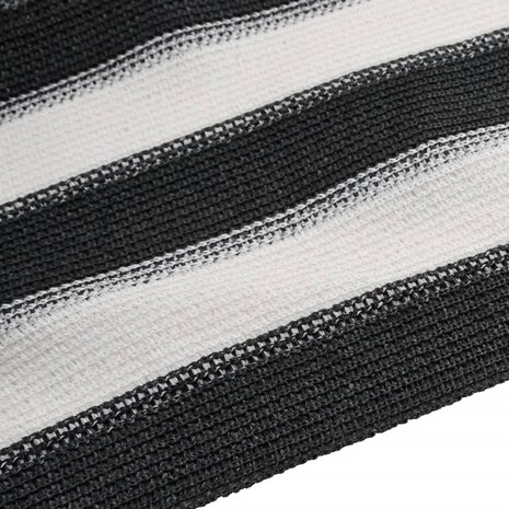 Privacynet 150 g/m&sup2; 1,5x25 m HDPE antracietkleurig en wit 5